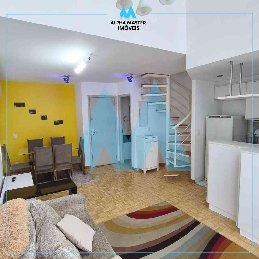 Apartamento Duplex Mobiliado para Locação em Alphaville - Centro de Alphaville