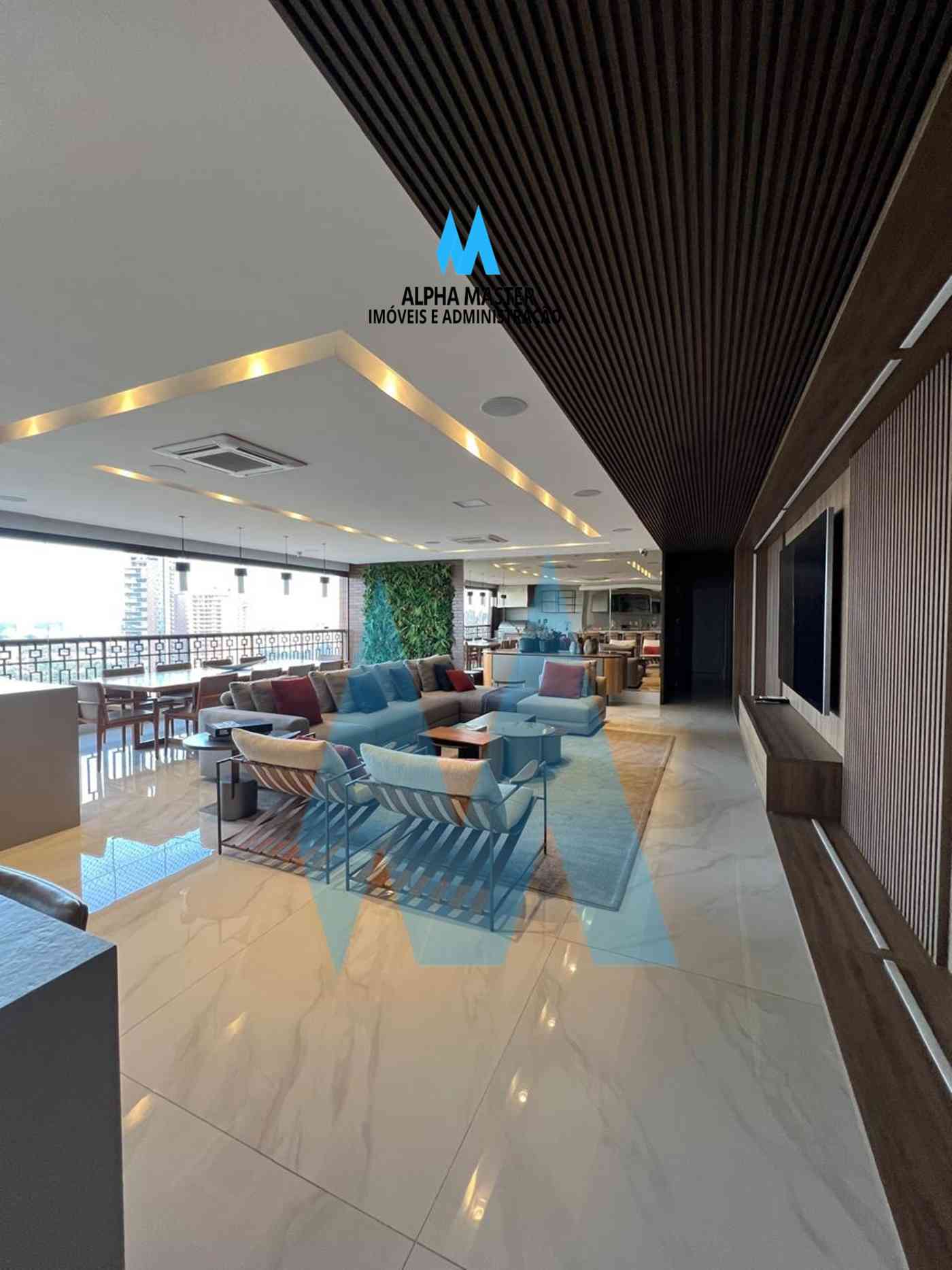 Apartamento mobiliado no Ed. Atria Alphaville - 03 suítes e 04 vagas