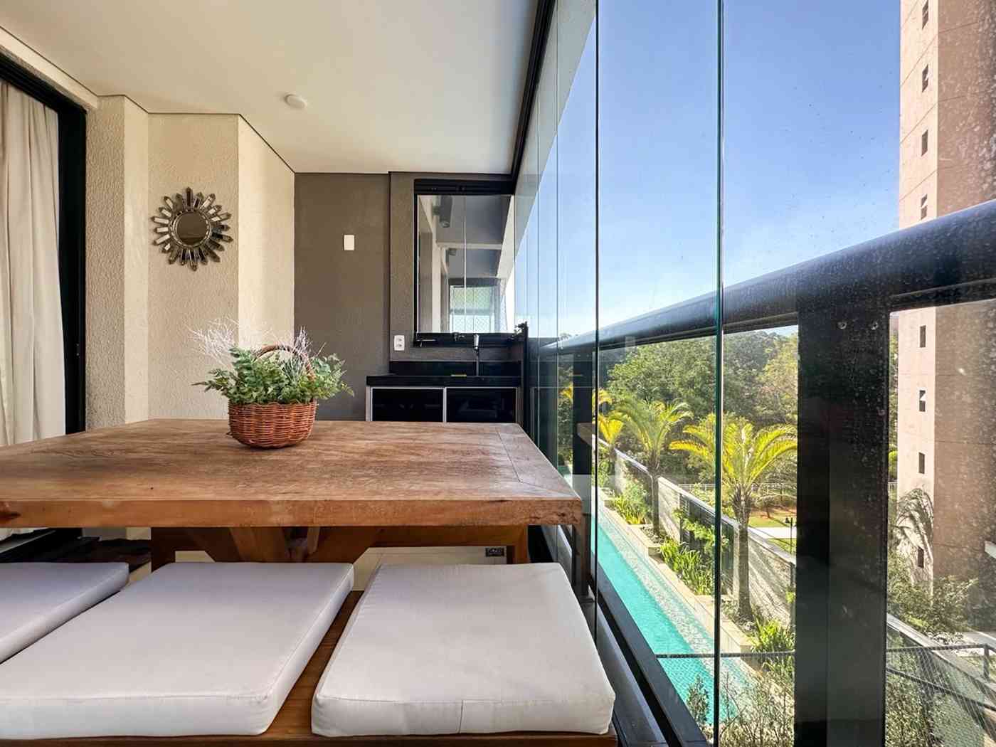Apartamento mobiliado em Alphaville!