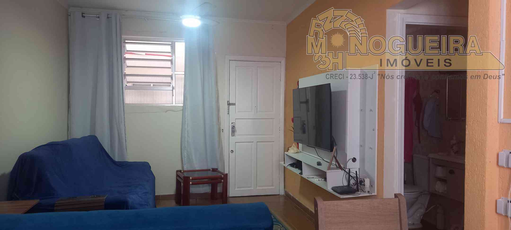 Apto Praia Grande com ar condicionado - Boqueirão