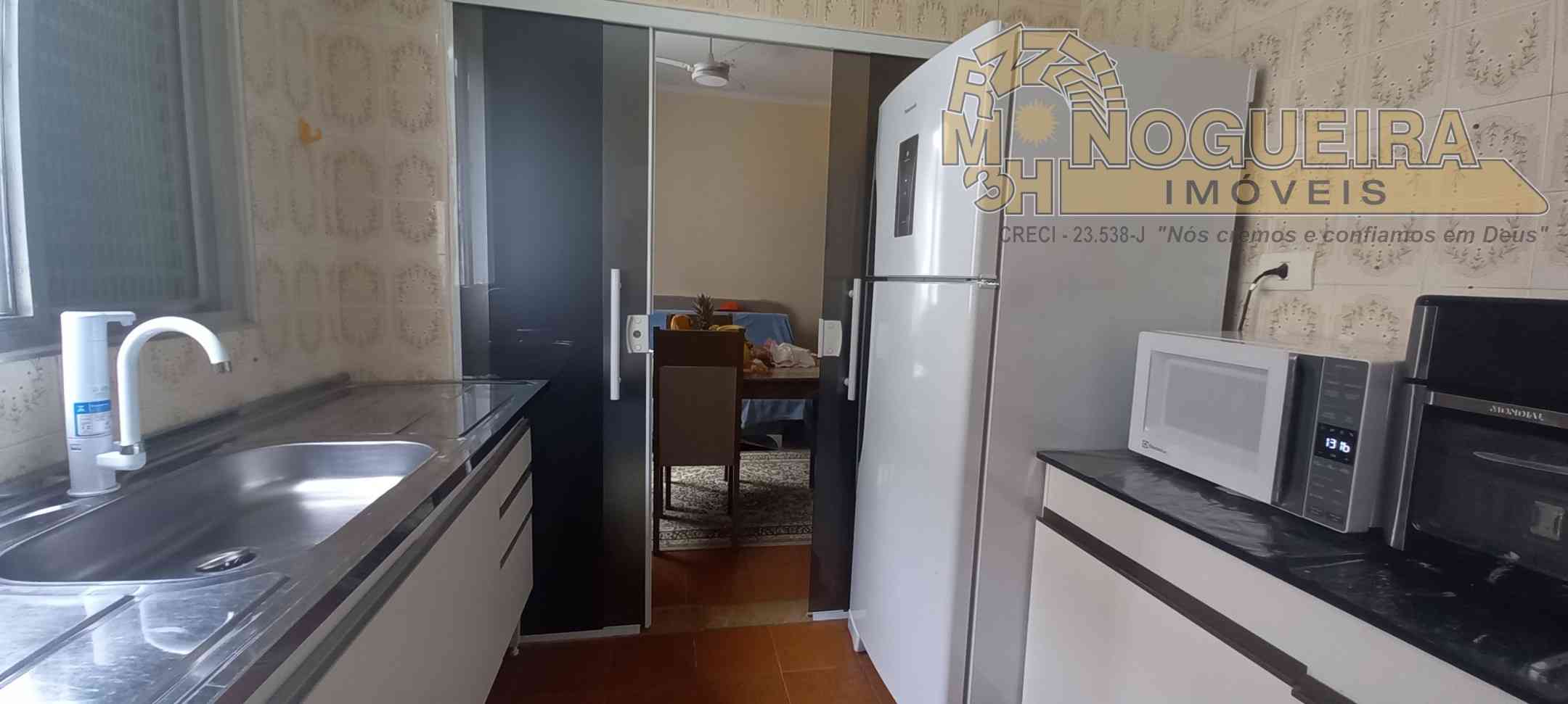 Apto Praia Grande com ar condicionado - Boqueirão