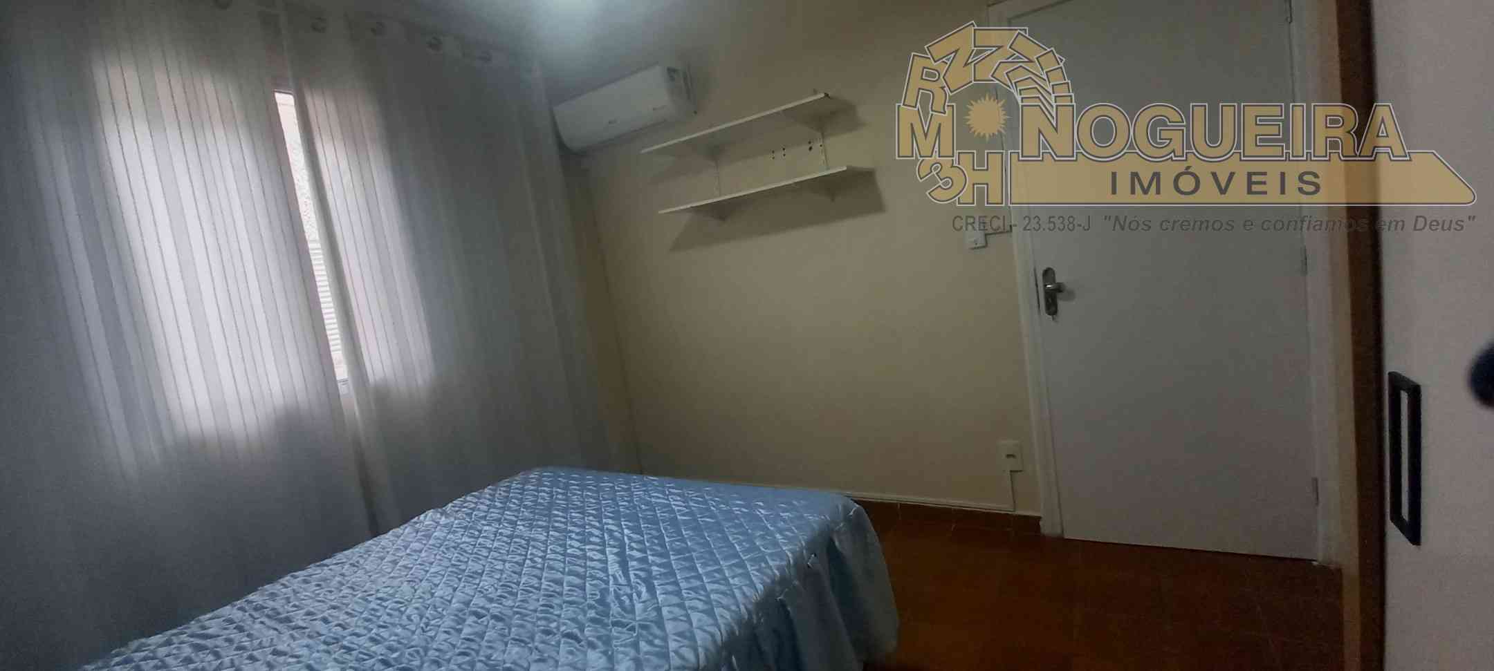 Apto Praia Grande com ar condicionado - Boqueirão